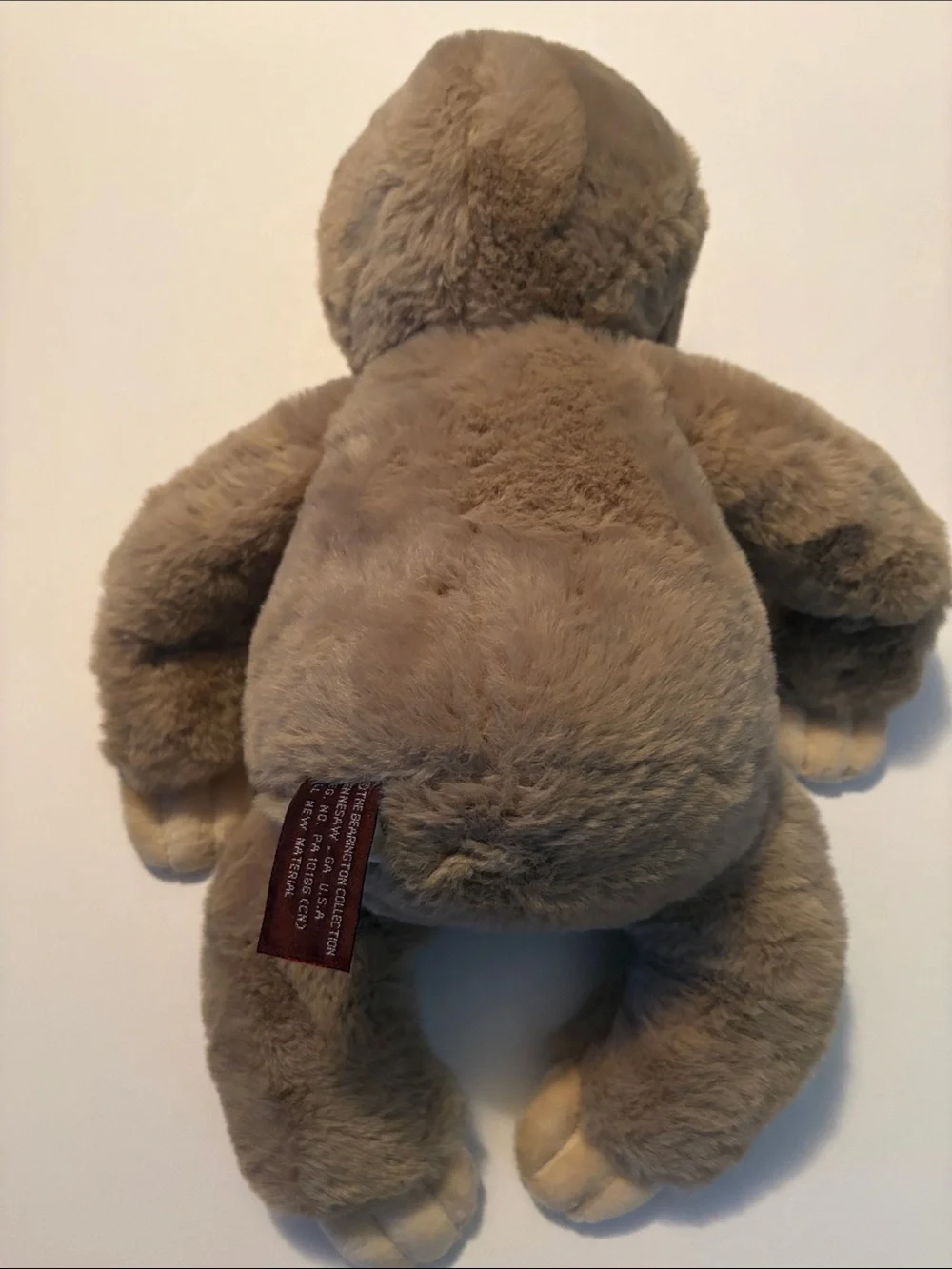 Plush Sloth Stuffed Animal - Tan and Cream